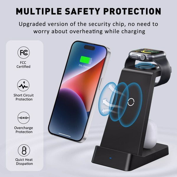 3-in-1 Wireless Charger, Amazon Prohibits Sales